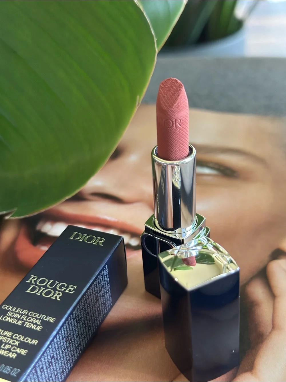 NEW Dior Rouge Dior Couture Colour Lipstick- 100 Nude Look Velvet